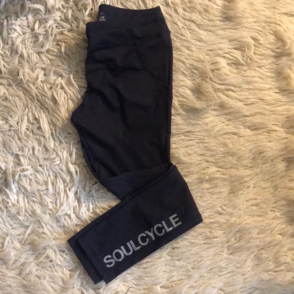 SOULCYCLE MESH WORKOUT PANTS
